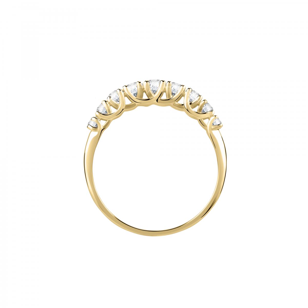Bague en or jaune 750 B-CLASSIC or jaune, BLUESPIRIT