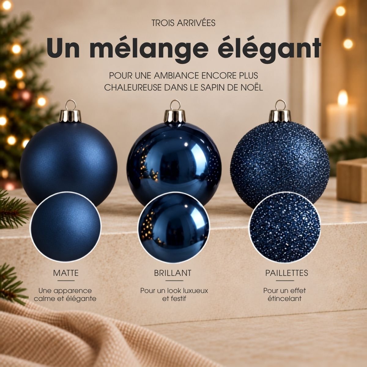 Boule de Noël vert, MICA DECORATIONS