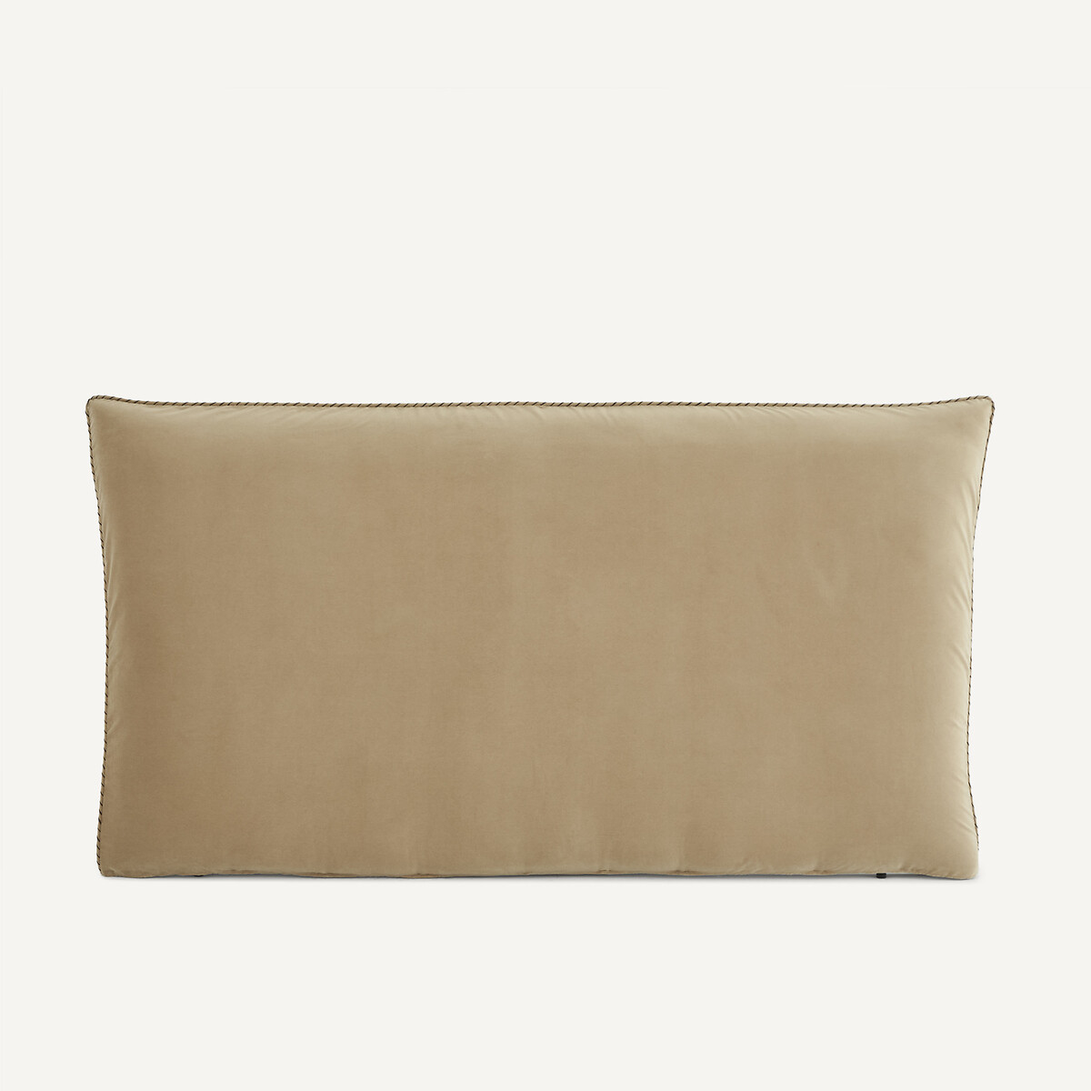 Housse de tête de lit en velours, hauteur 119 cm, PARMA chamois, AM.PM