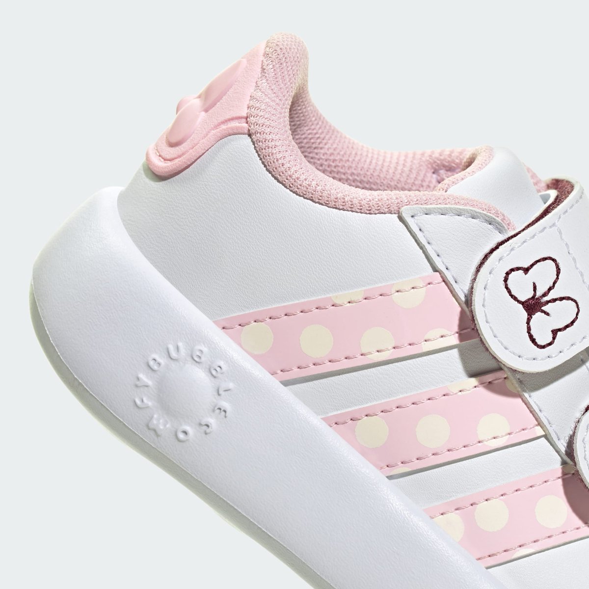 Chaussure Adidas Disney Minnie Mouse Grand Court Enfants Chaussure Adidas Disney Minnie Mouse Grand Court Enfants cloud white / clear pink / chalk white, ADIDAS SPORTSWEAR