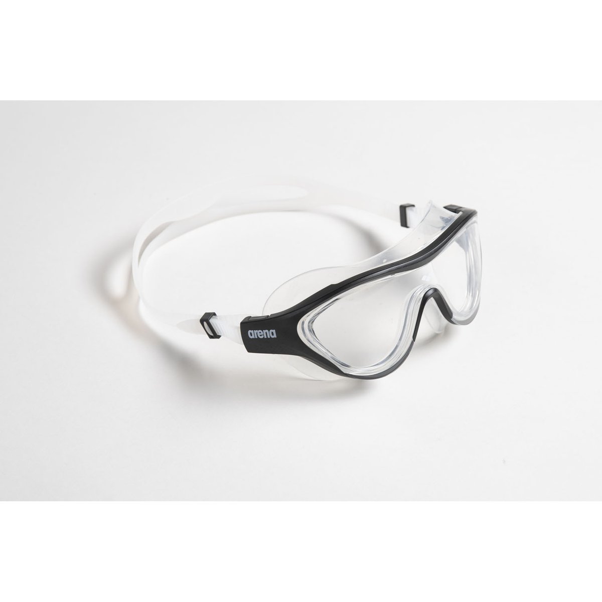 Lunettes s The One Mask clear-black-transparent, ARENA