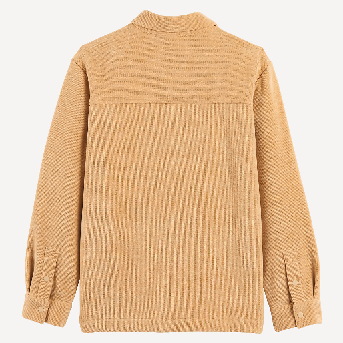 Chemise chaude, oversize, à manches longues beige, LA REDOUTE COLLECTIONS