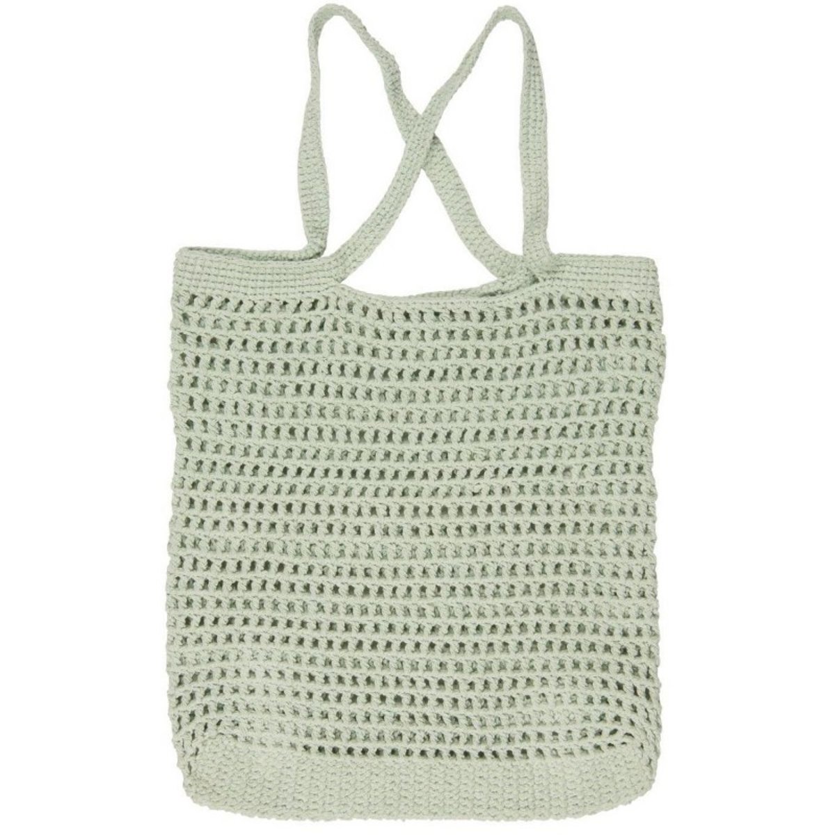 Sac au crochet coton vert amande, IB LAURSEN