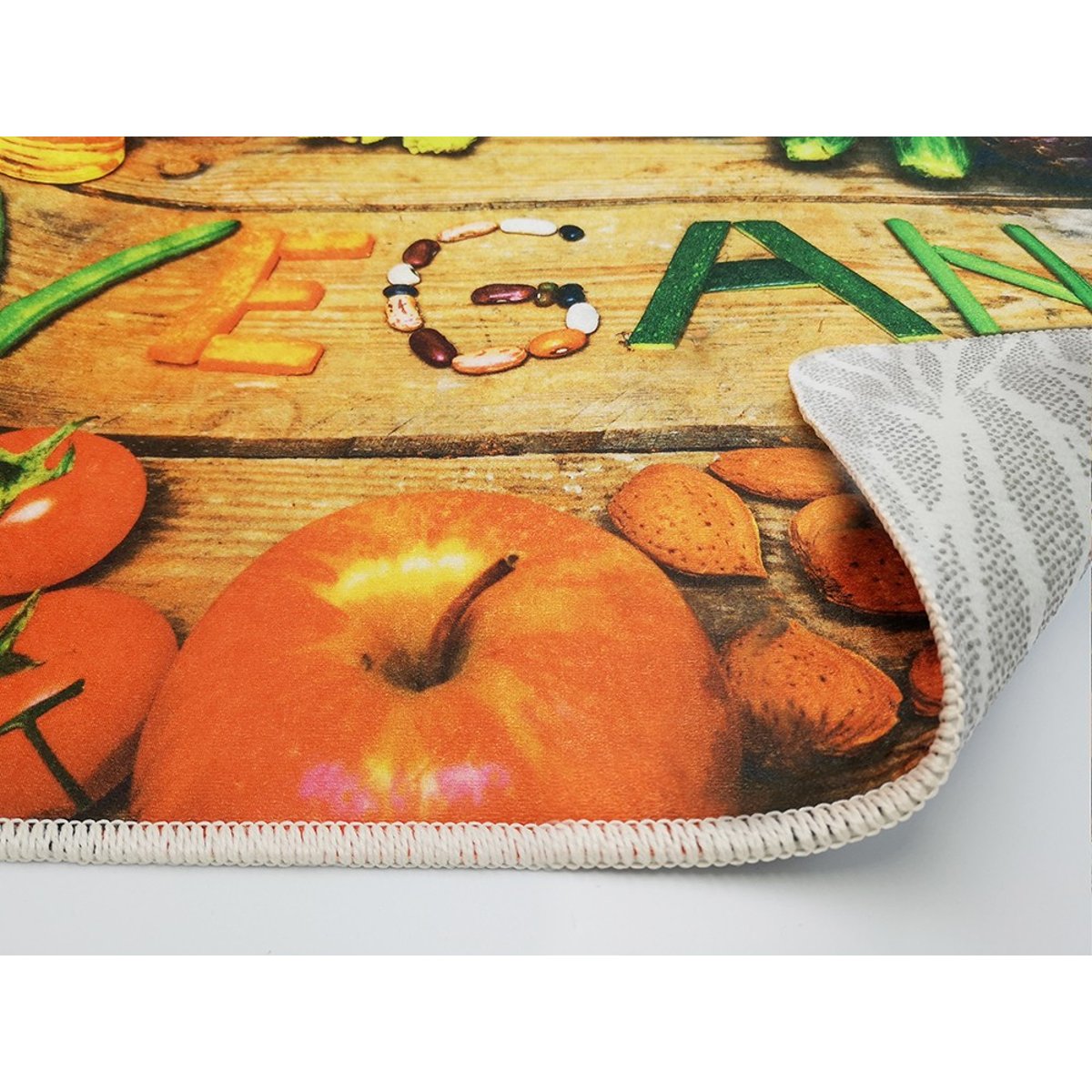 Tapis de cuisine Kitch Veg vert, EDEN