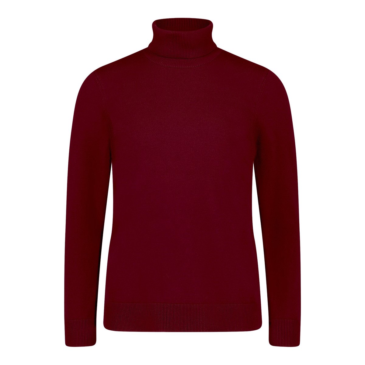 Pull-over à col roulé à manches longues maroon banner, BETTY BARCLAY