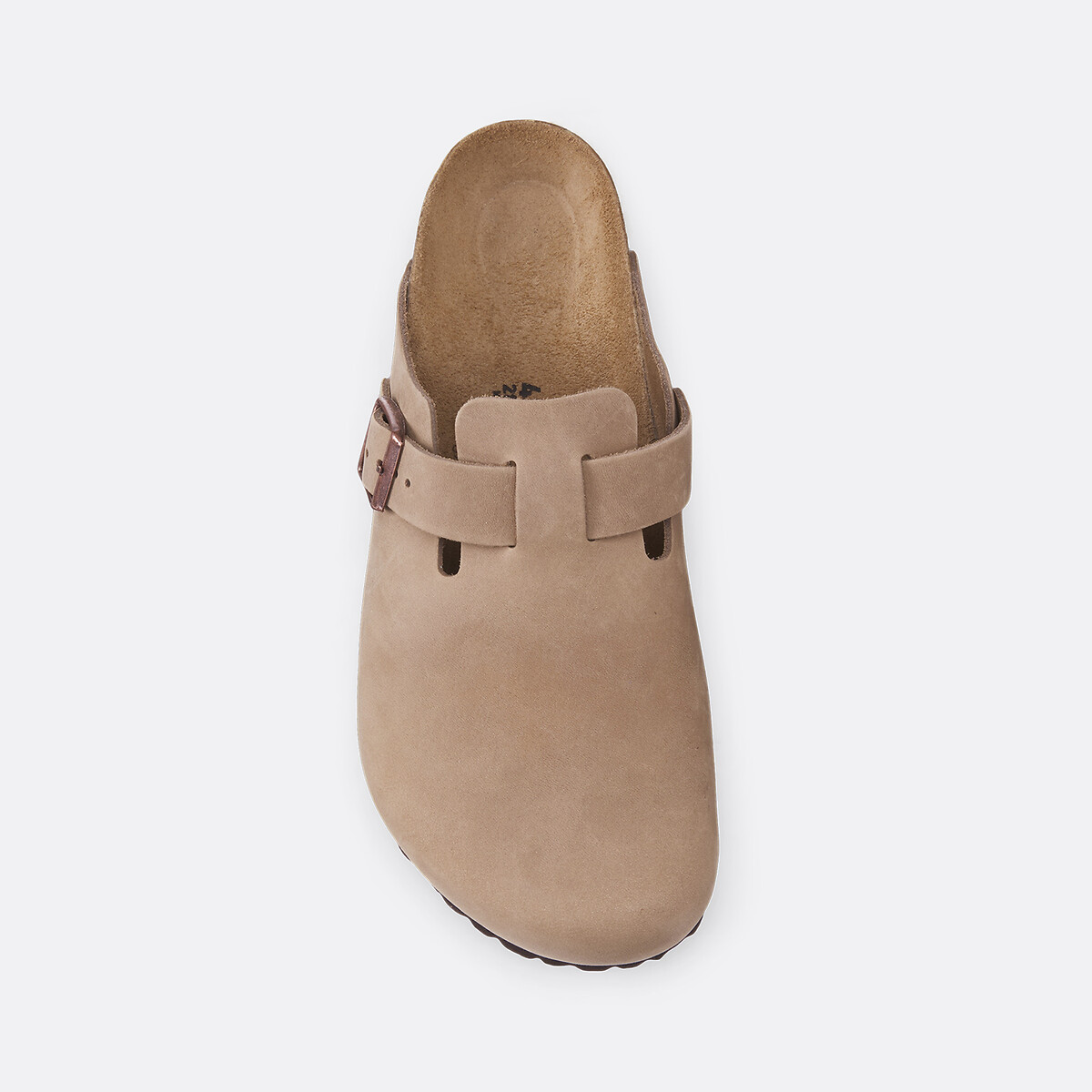 Sabots en cuir Boston marron, BIRKENSTOCK