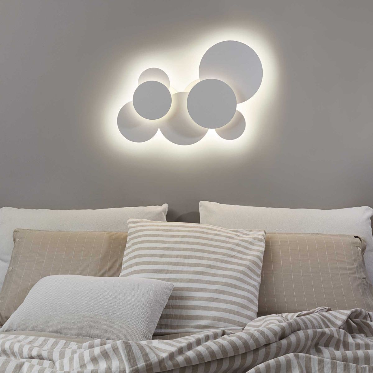 Plafonnier CLOUD blanc, IDEAL LUX