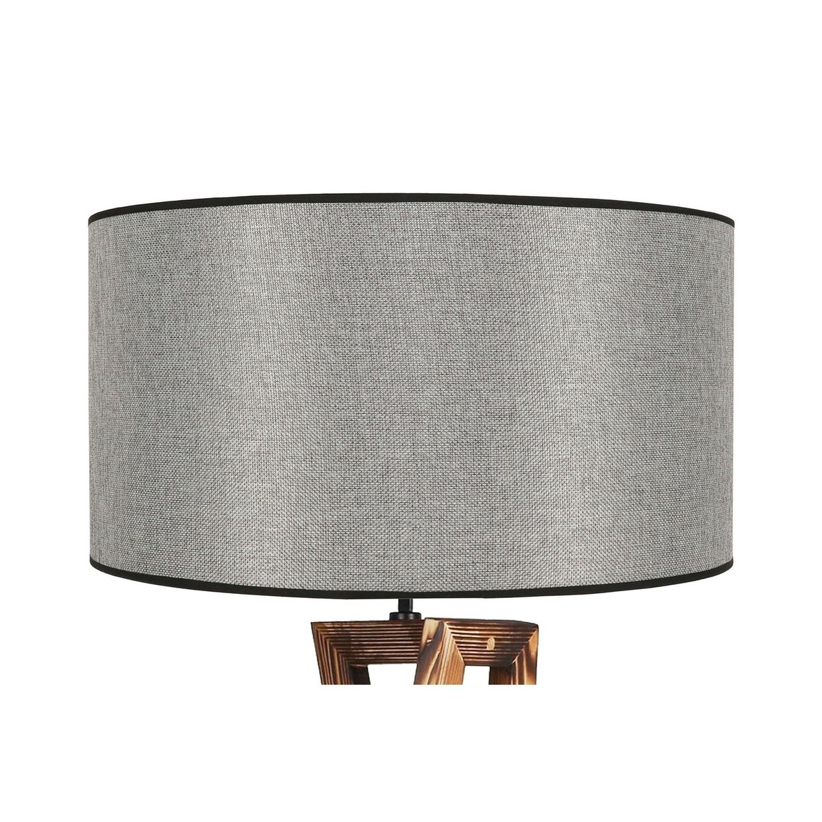 Lampadaire trépied croisé KILIS gris, PIER IMPORT