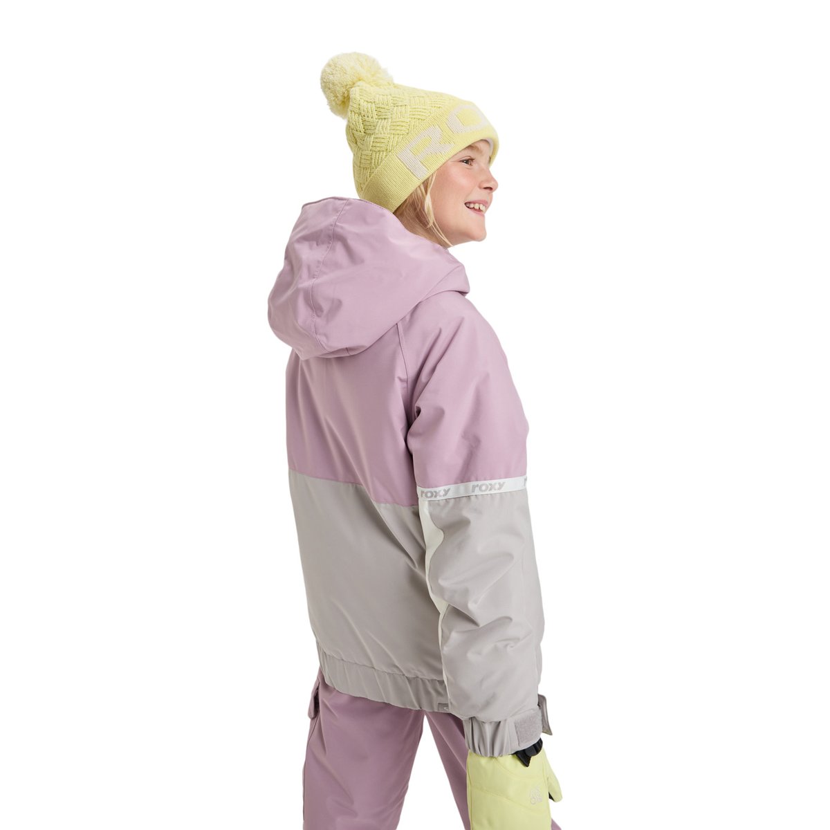 Veste de snow technique HEKLA ICE. rose discreet mauve, ROXY