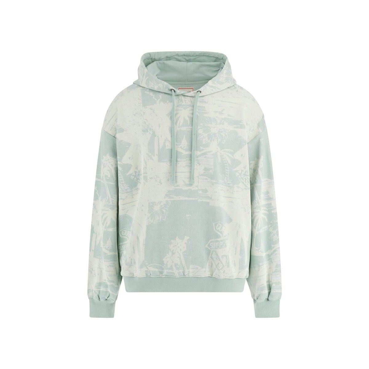 Sweat-Shirt Imprimé All-Over vert multi, GUESS