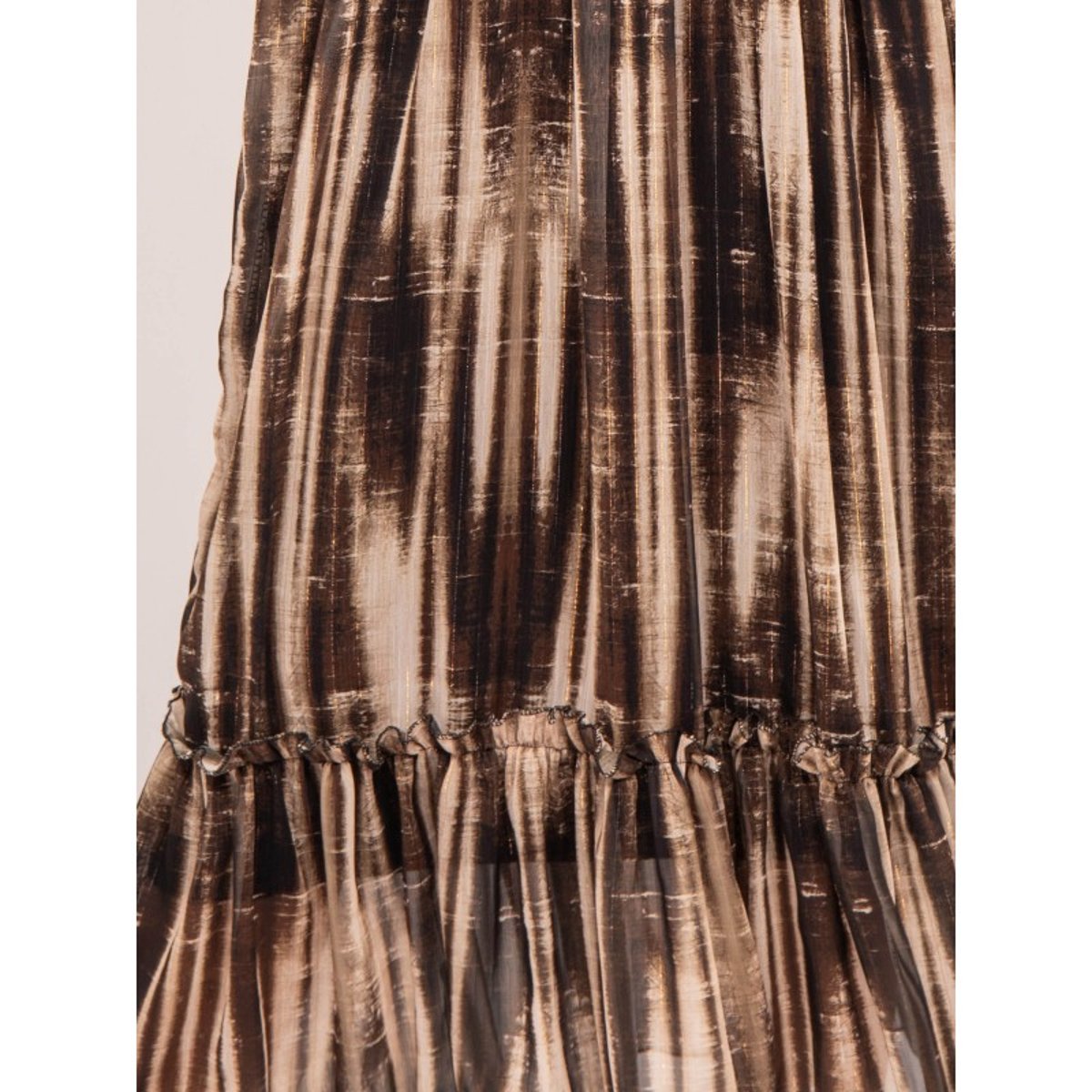 Robe Longue Motifs Izan beige, DONA LISA