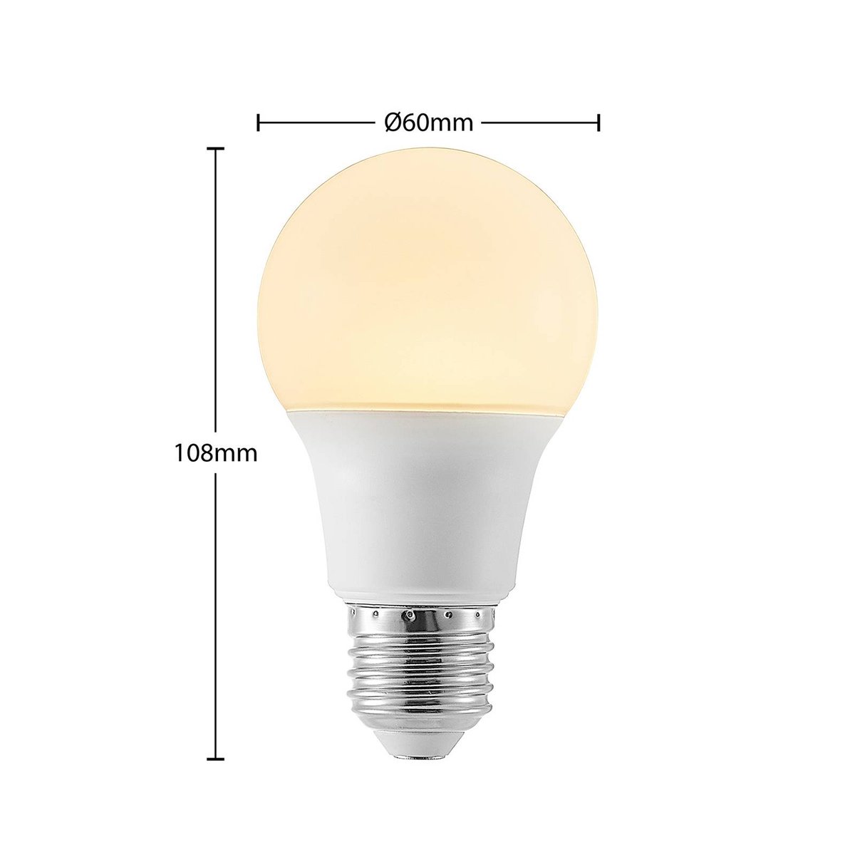 Ampoule E27 LED, E27 LED 8W couleur unique, ARCCHIO