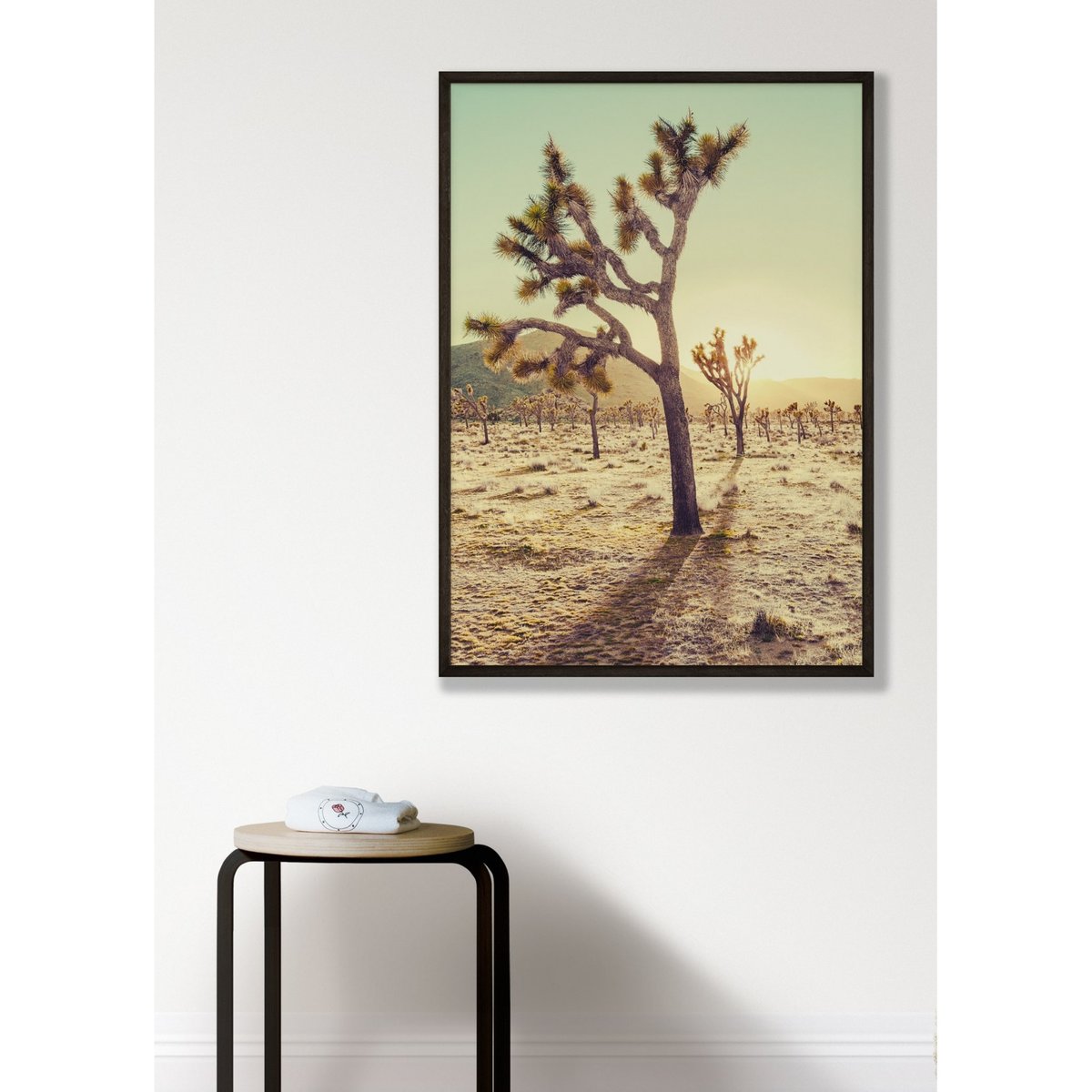 Affiche Nature Desert 1 blanc, L'AFFICHERIE