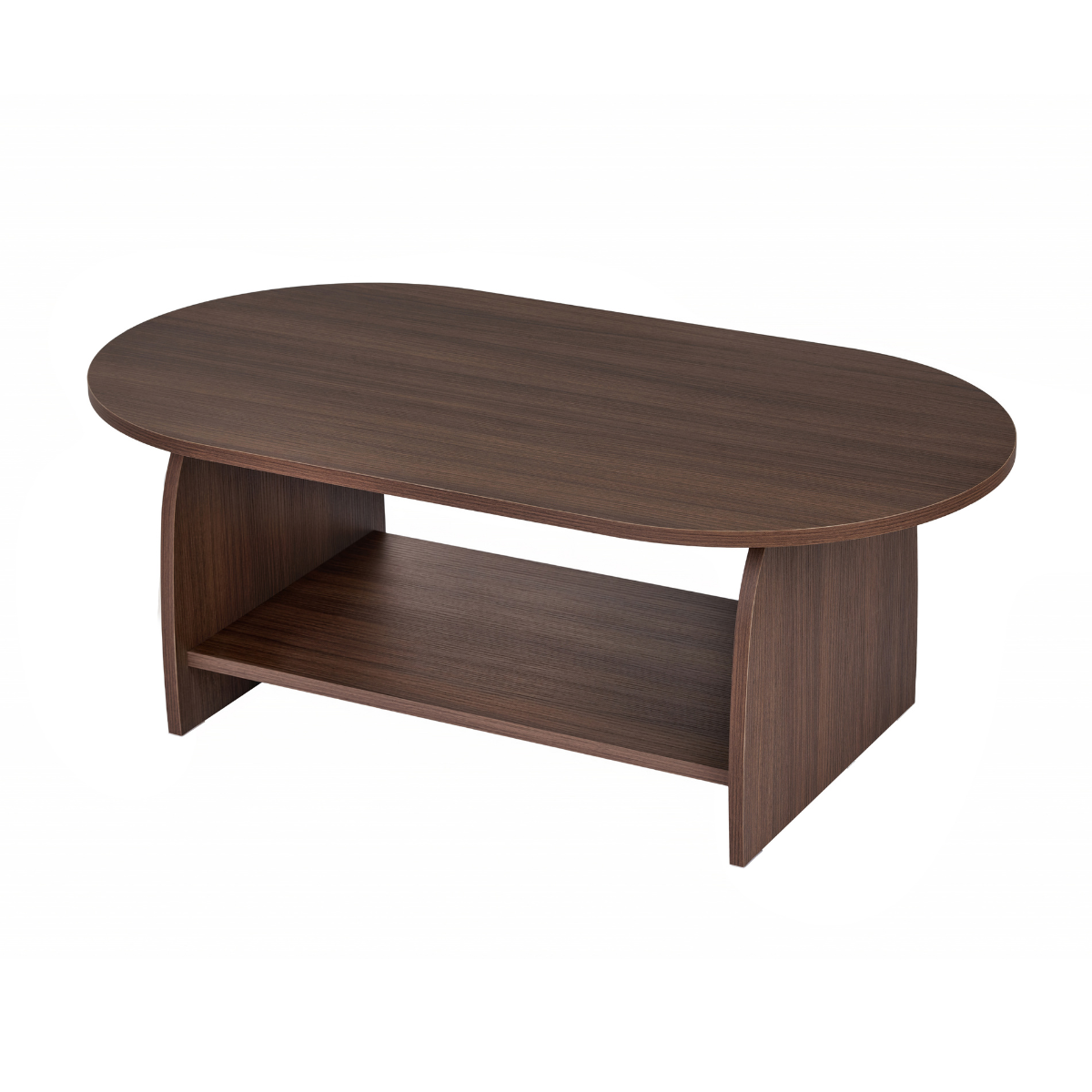 Table basse avec deux plateaux - ASTER noyer, CALICOSY