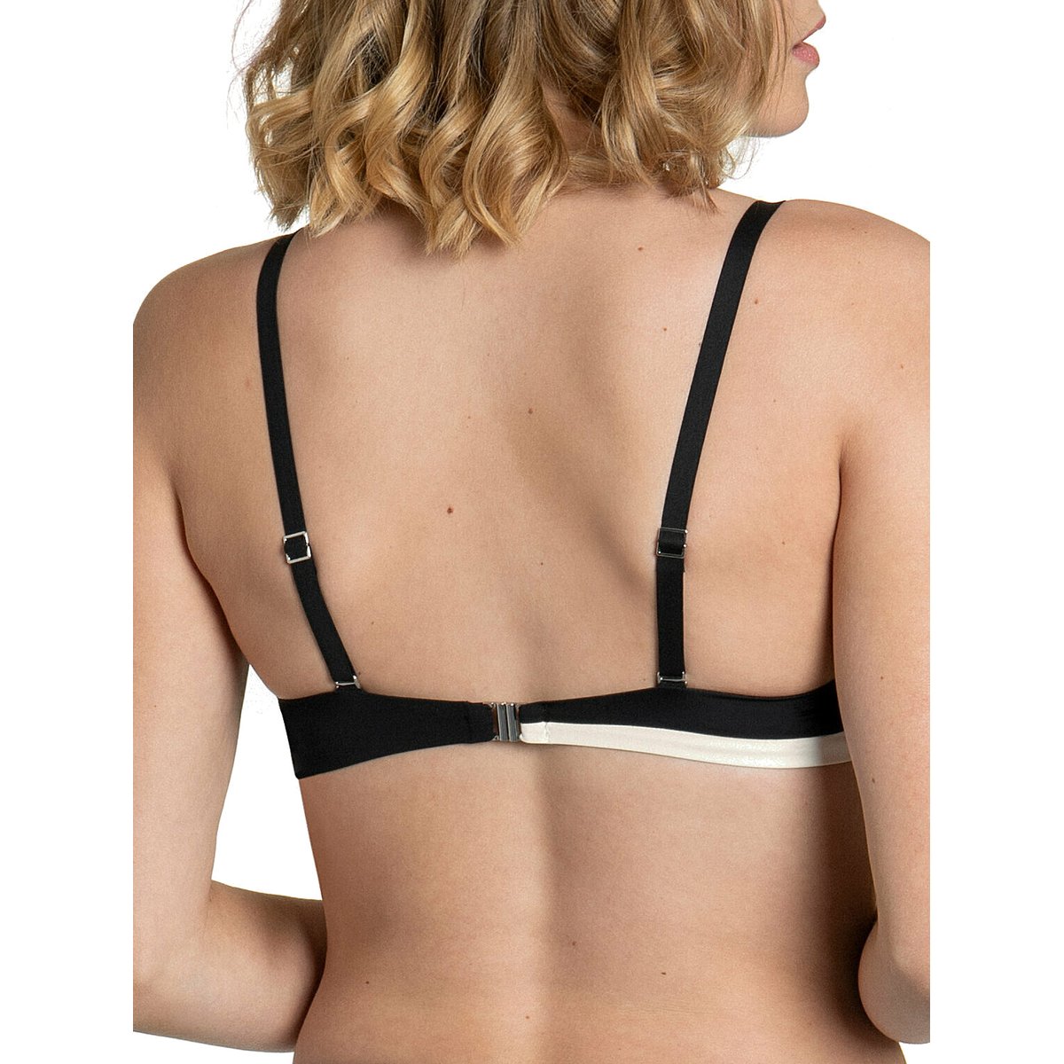 Haut maillot de bain push-up Guaraja noir noir, LISCA