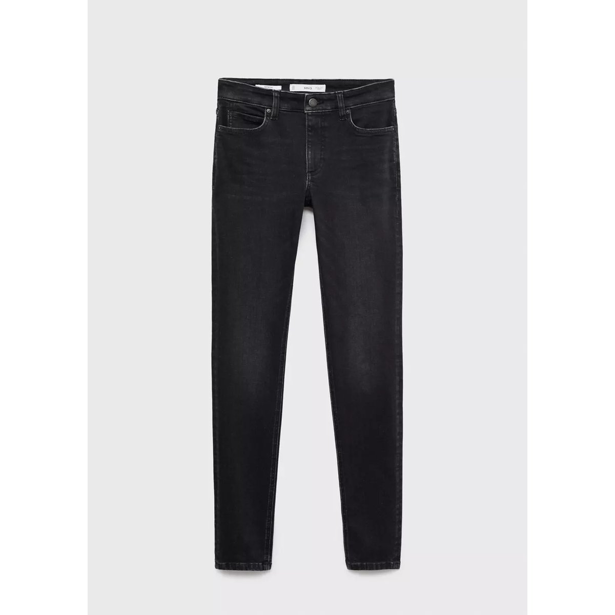 Jean skinny taille normale gris, MANGO