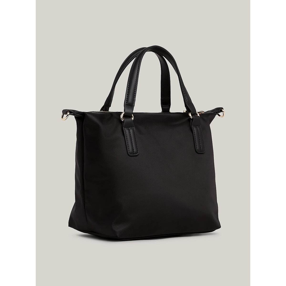 Petit sac cabas, TH EMBLEM noir, TOMMY HILFIGER