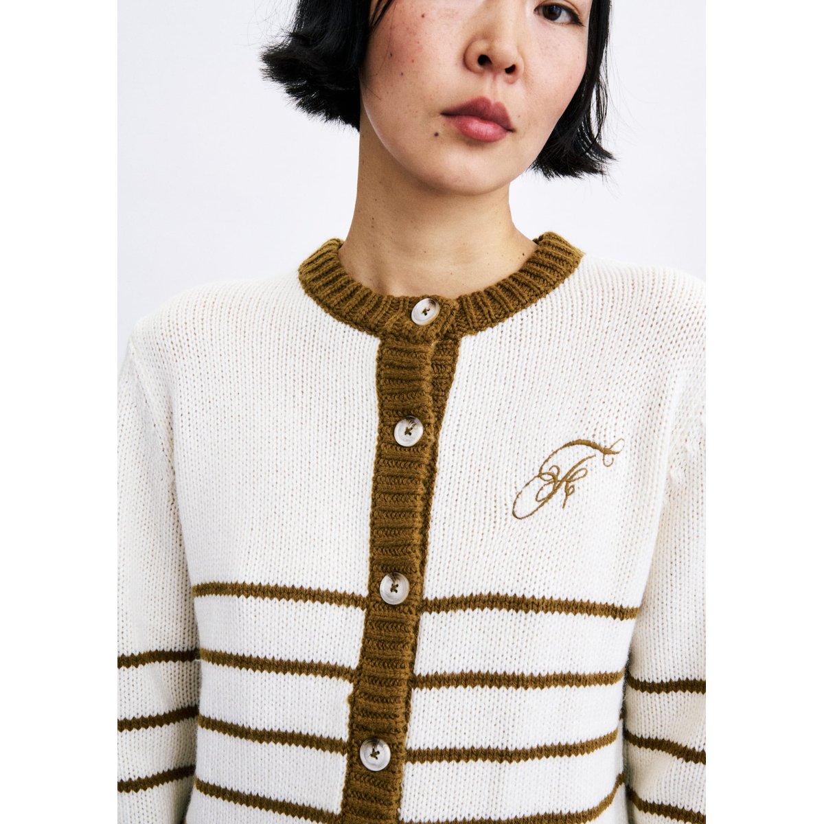 Cardigan Chesil CHESIL beige crème, FRNCH