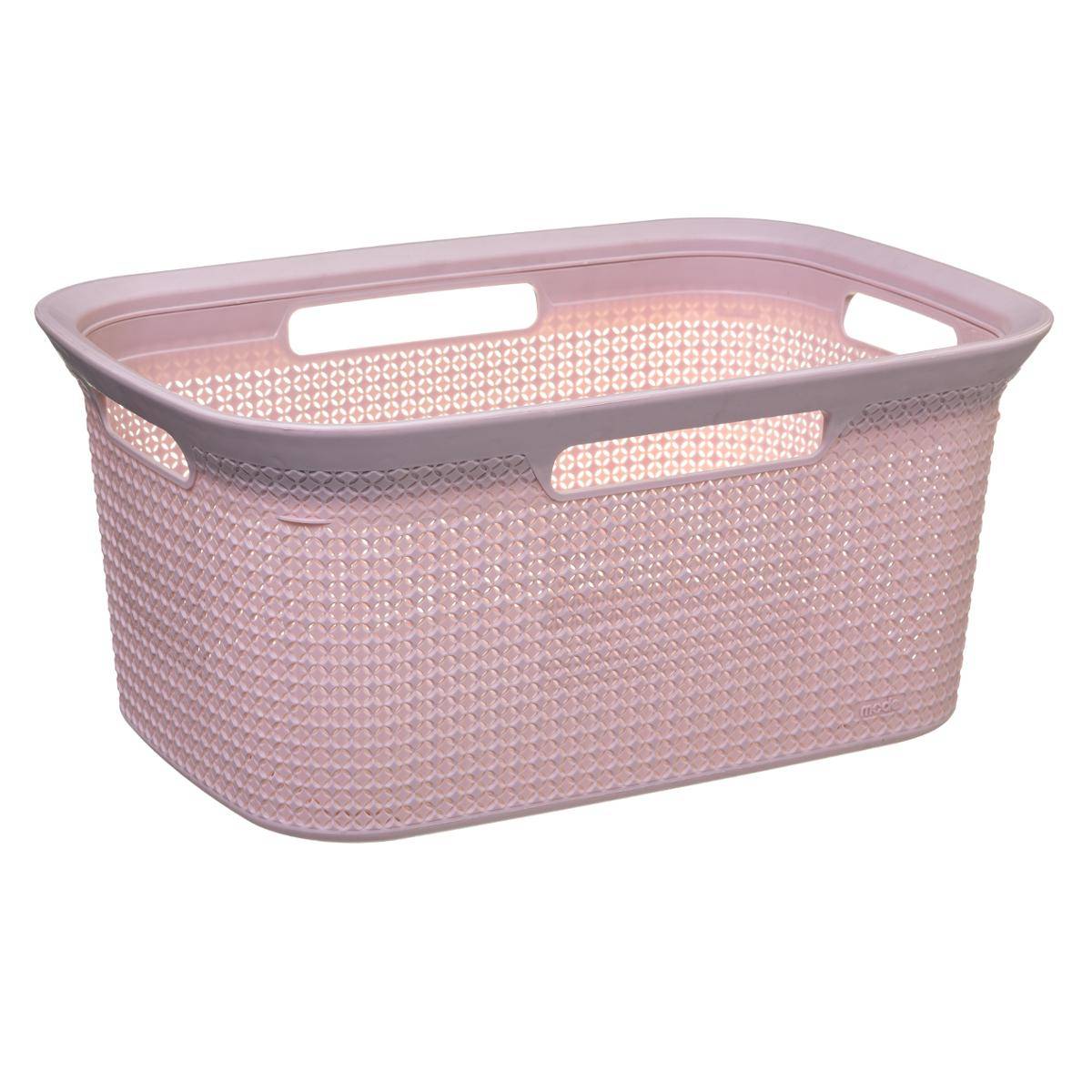 Corbeille à linge 45L avec poignées SCANDI gris, 5FIVE SIMPLY SMART