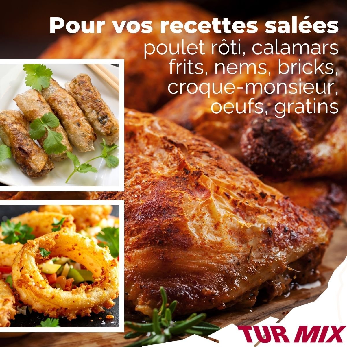 Friteuse à air chaud 3,5 L blanc, ROTEL