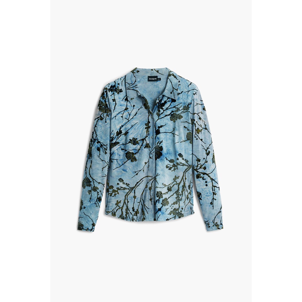Chemise floquée bleu, DESIGUAL