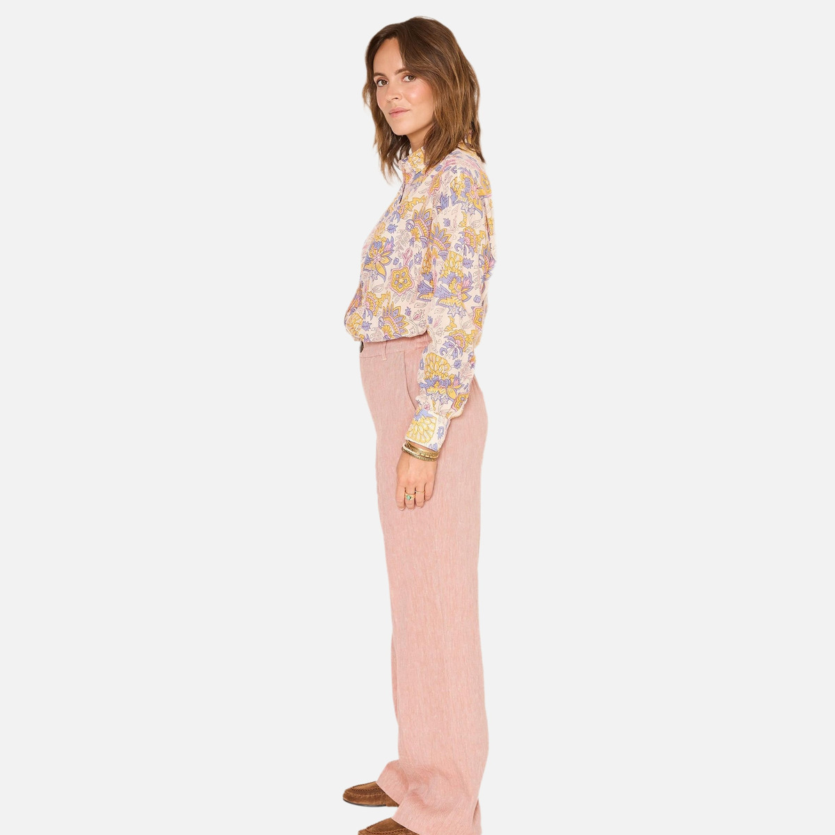 Pantalon PALITO terracotta, MKT STUDIO