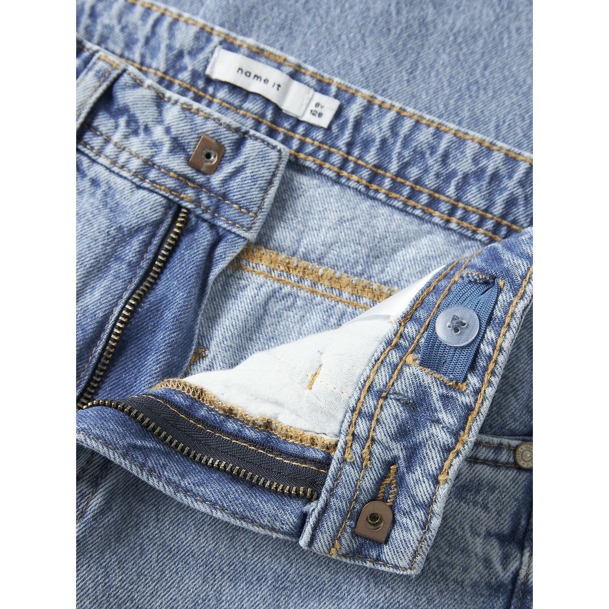 Jean large skater bleu denim clair, NAME IT