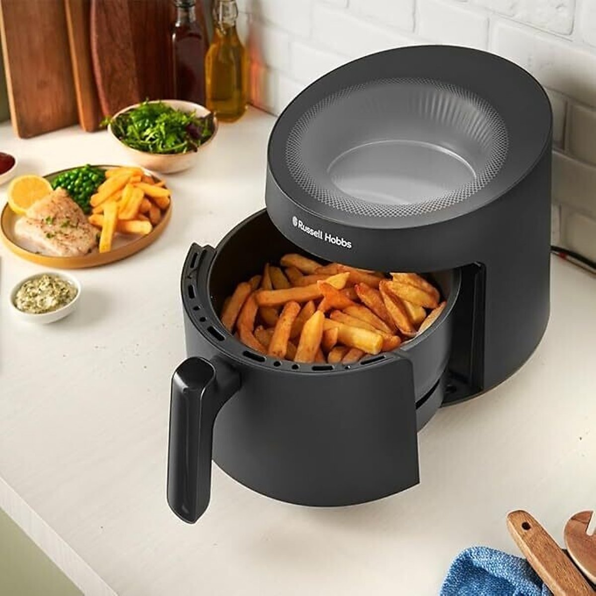 Airfyer Panorâmica, RUSSEL HOBBS preto , RUSSELL HOBBS