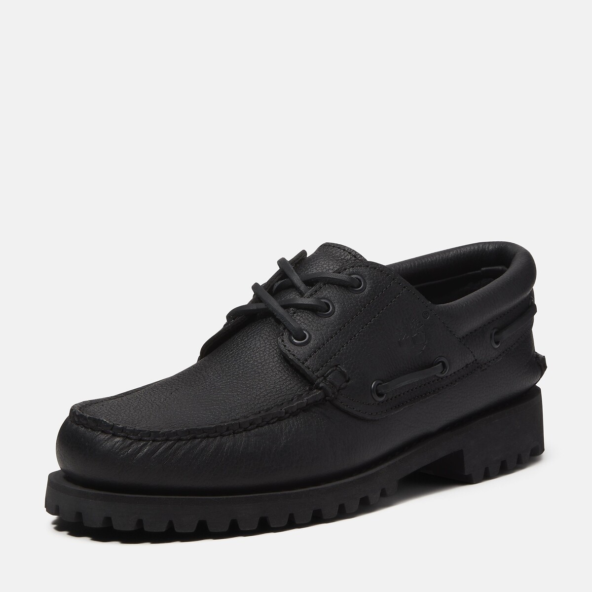 Sapatos de vela de pele TIMBERLAND AUTHENTIC BOAT SHOE preto , TIMBERLAND