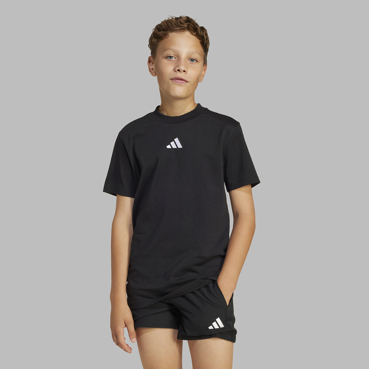 T-shirt de mangas curtas preto , ADIDAS SPORTSWEAR