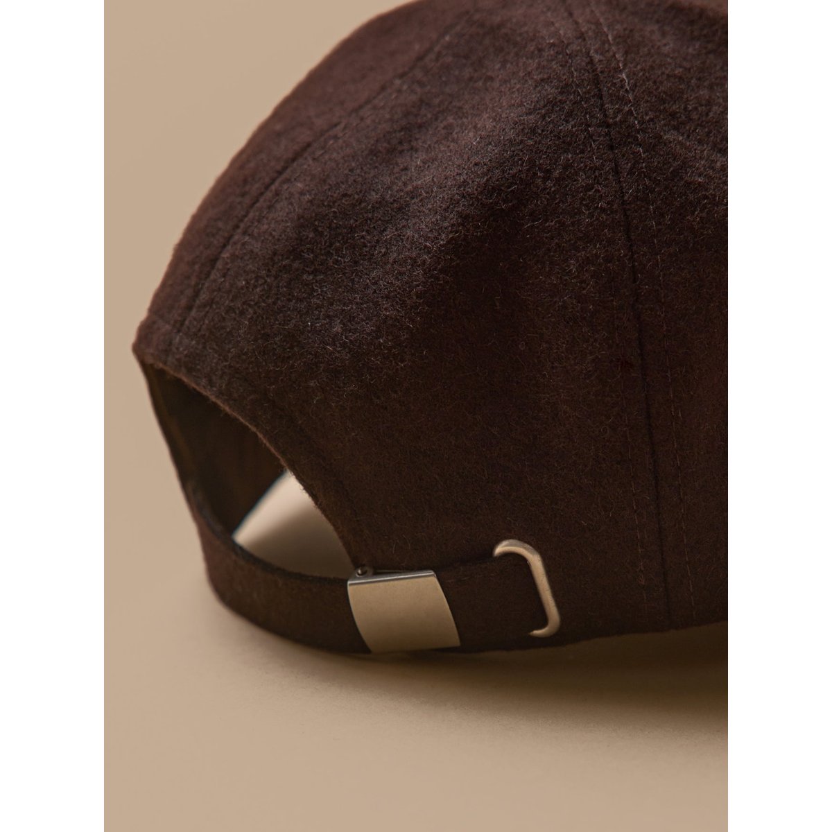 Casquette en tweed et ado chocolat, CYRILLUS