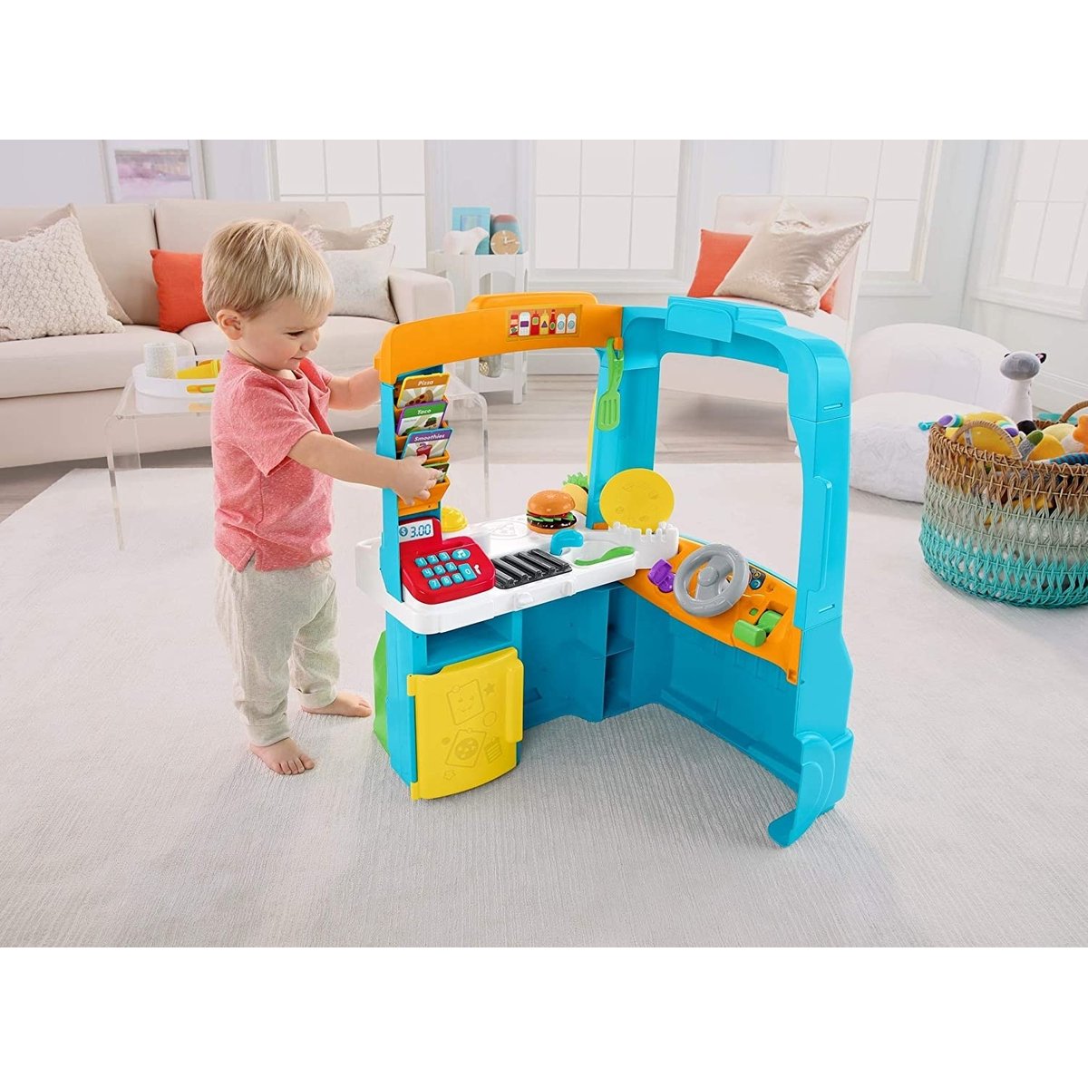 Camion De Cuisine - Fisher Price - Food Truck De Puppy multicolore, FISHER PRICE