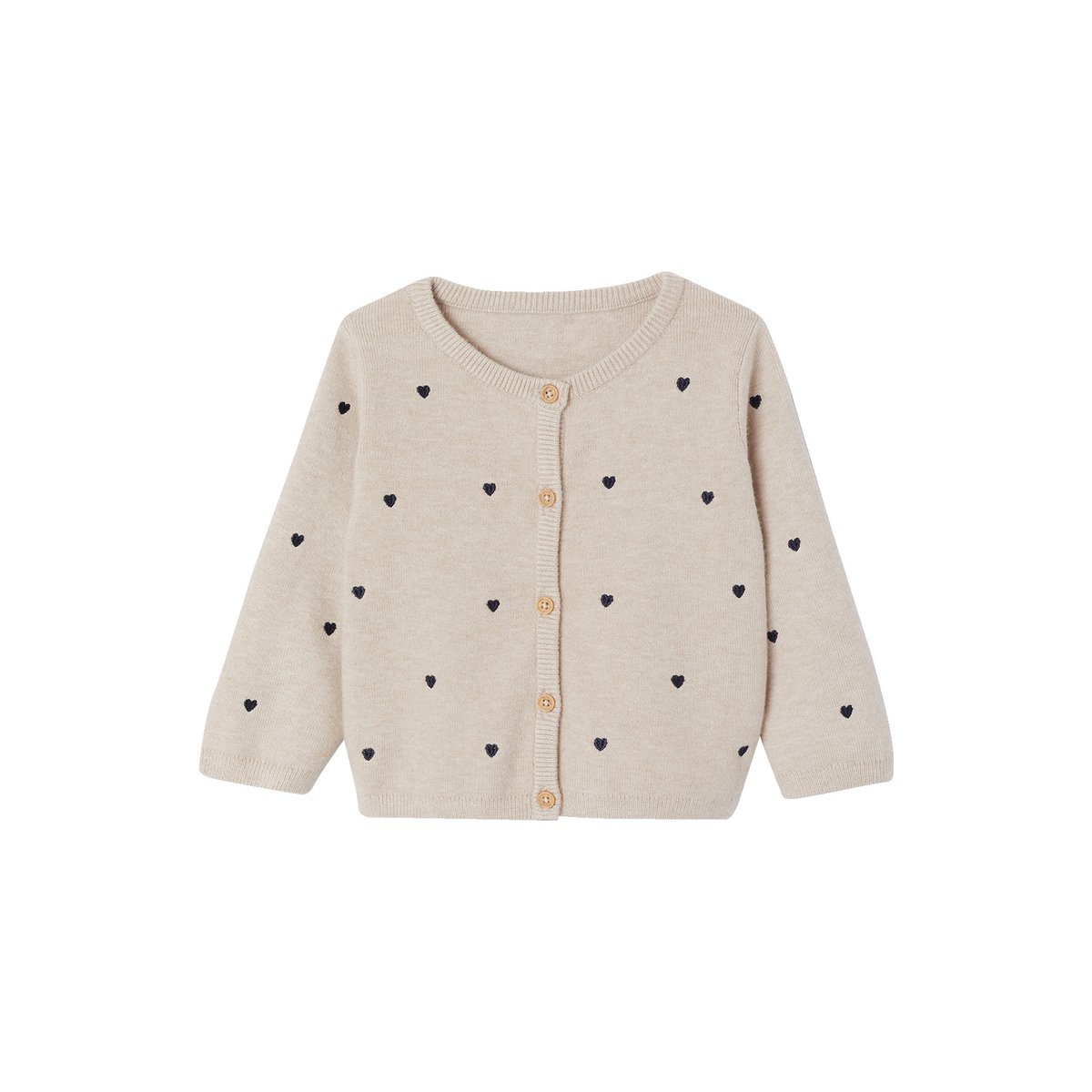 Ensemble 3 pièces beige chiné, VERTBAUDET