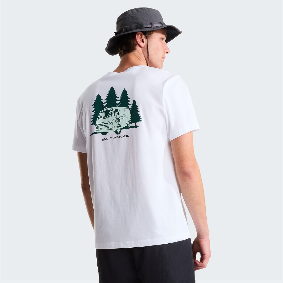 T-shirt manches courtes, Graphic Tee blanc, THE NORTH FACE
