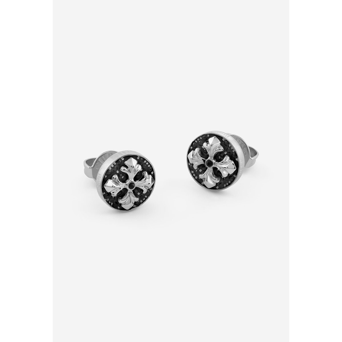 Boucles D'oreilles Savage Rebel argent, GUESS