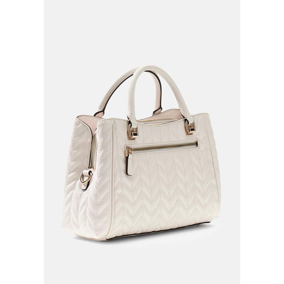 Sac Bandoulière Stacey blanc, GUESS