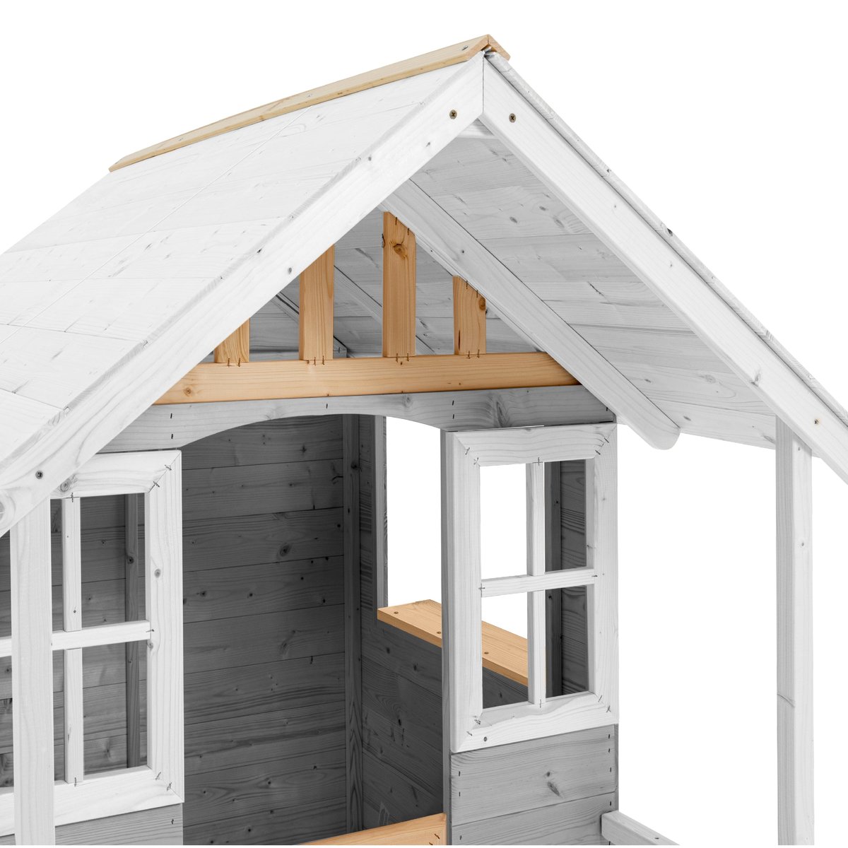 Maisonnette modulable PERCE-NEIGE gris - blanc - marron, TP TOYS