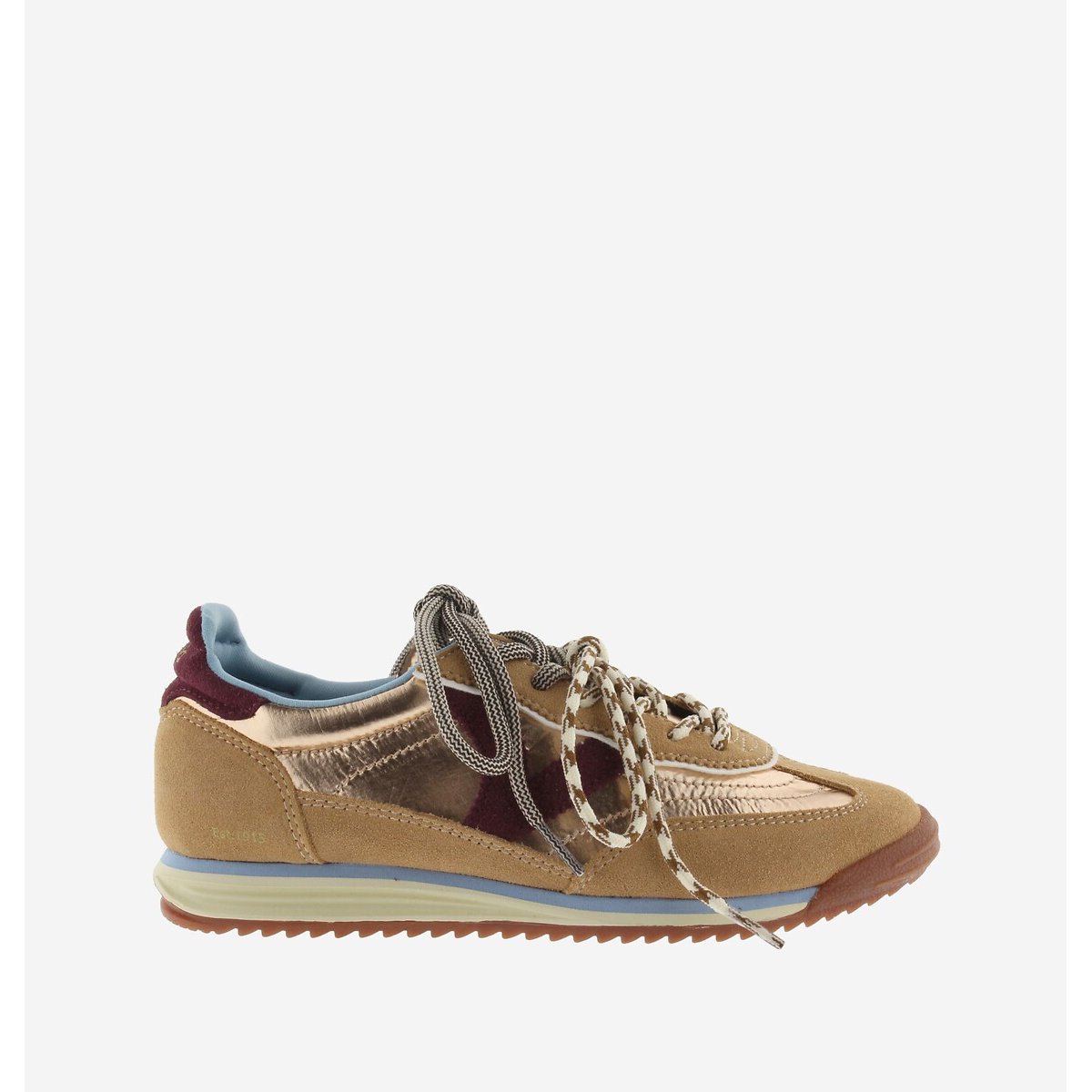 Baskets SATURNO SERRAJE & NYLON camel, VICTORIA