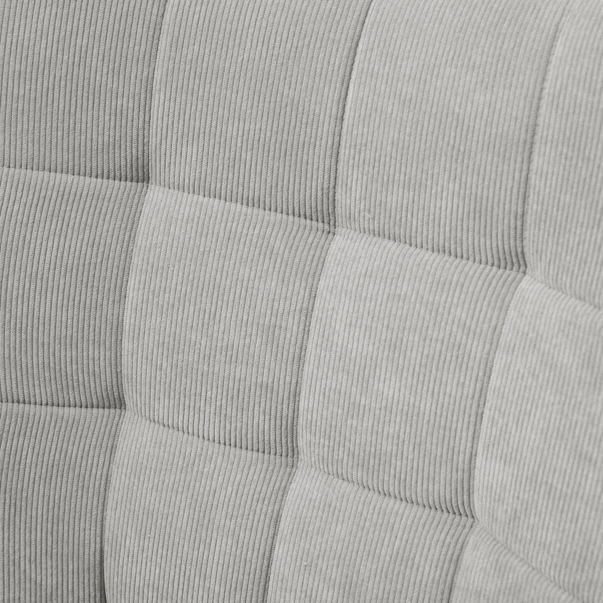 Fauteuil d'appoint avec repose-pieds gris, HOMCOM