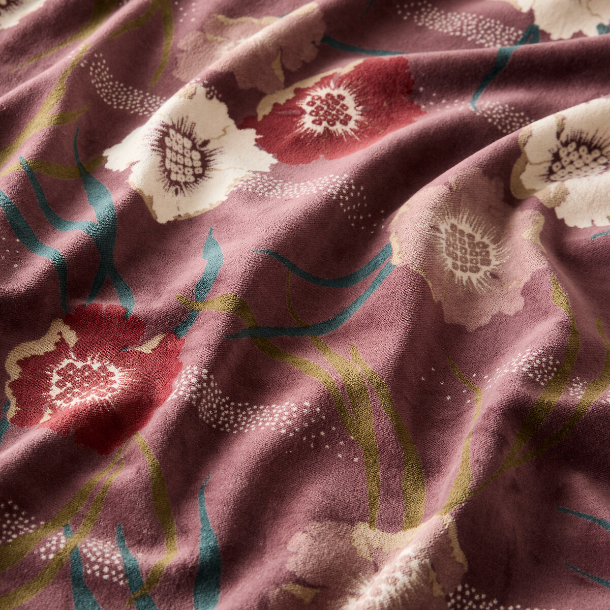 Rideau motif velours pattes cachées, Mowan multicolore, LA REDOUTE INTERIEURS