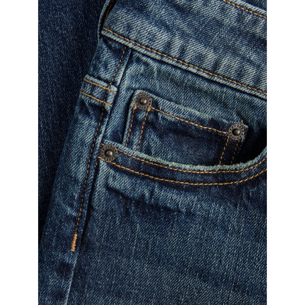 Jean Coupe Évasée dark blue denim, JJXX