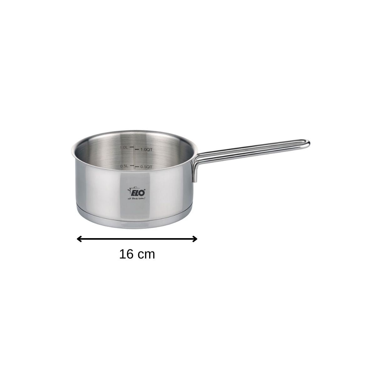 Casserole capacité 1,3 litres CITRIN gris, ELO