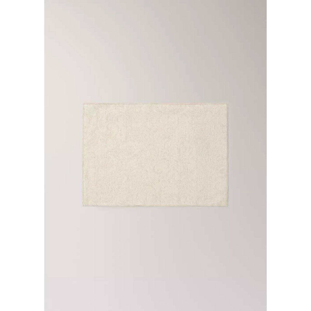 Set de table enduit en jacquard avec finition overlock marron clair/pastel, MANGO HOME