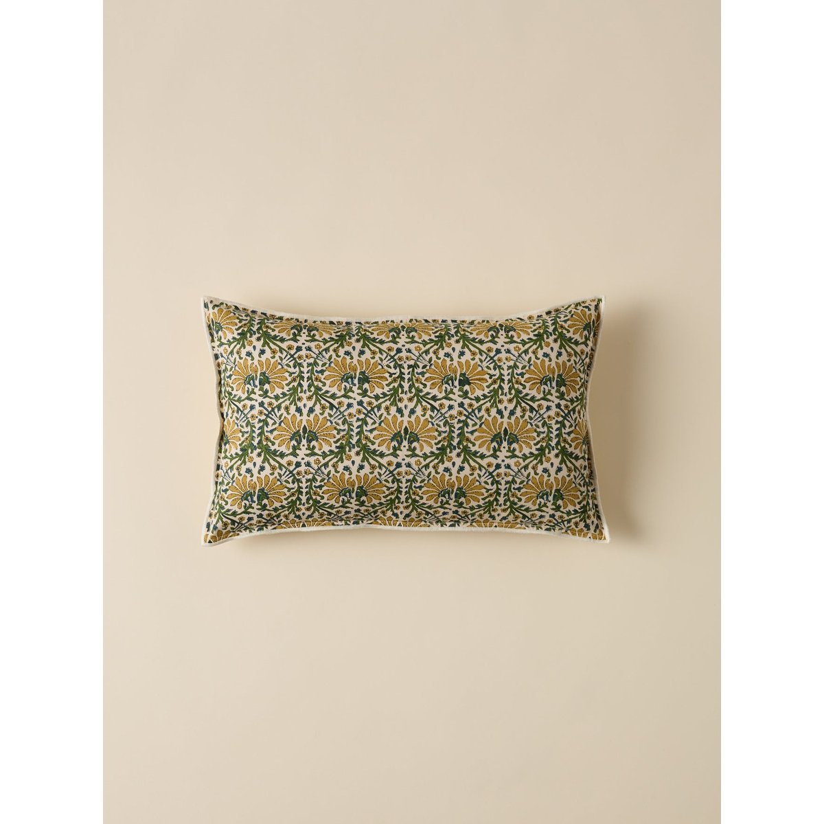 Housse de coussin imprimé indien imprimé padang, CYRILLUS