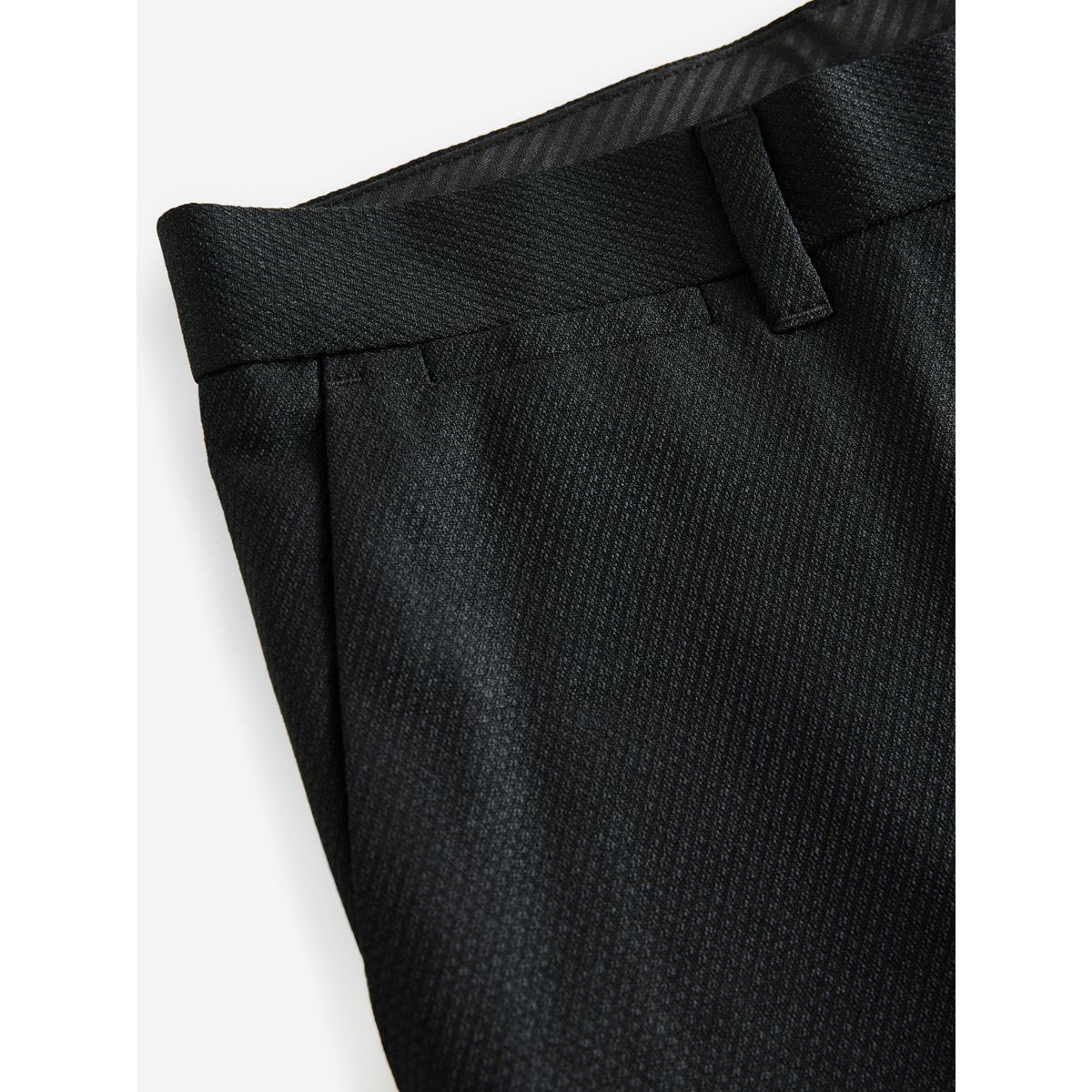 Pantalon de smoking texturé avec bande noir, NEXT