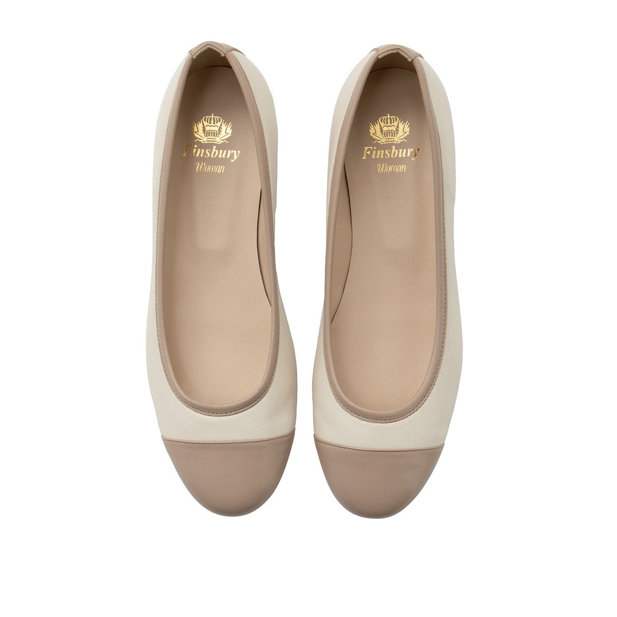 Ballerines LUCIE blanc, FINSBURY