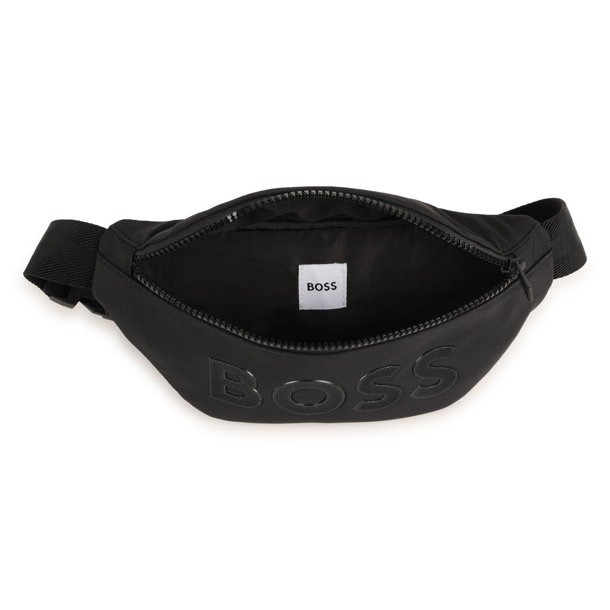 Sac taille en toile black, BOSS KIDSWEAR