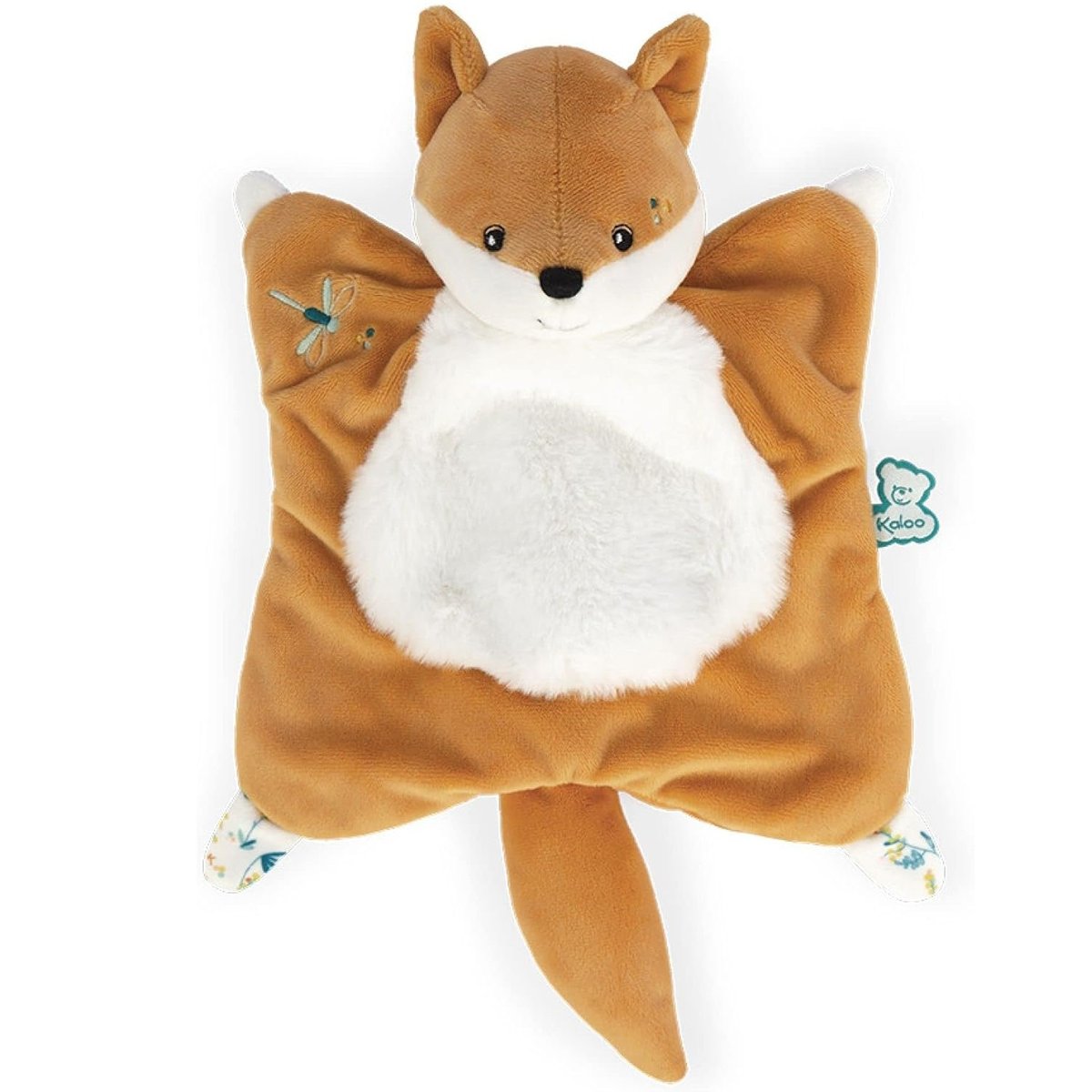 Doudou renard Léonard orange, KALOO