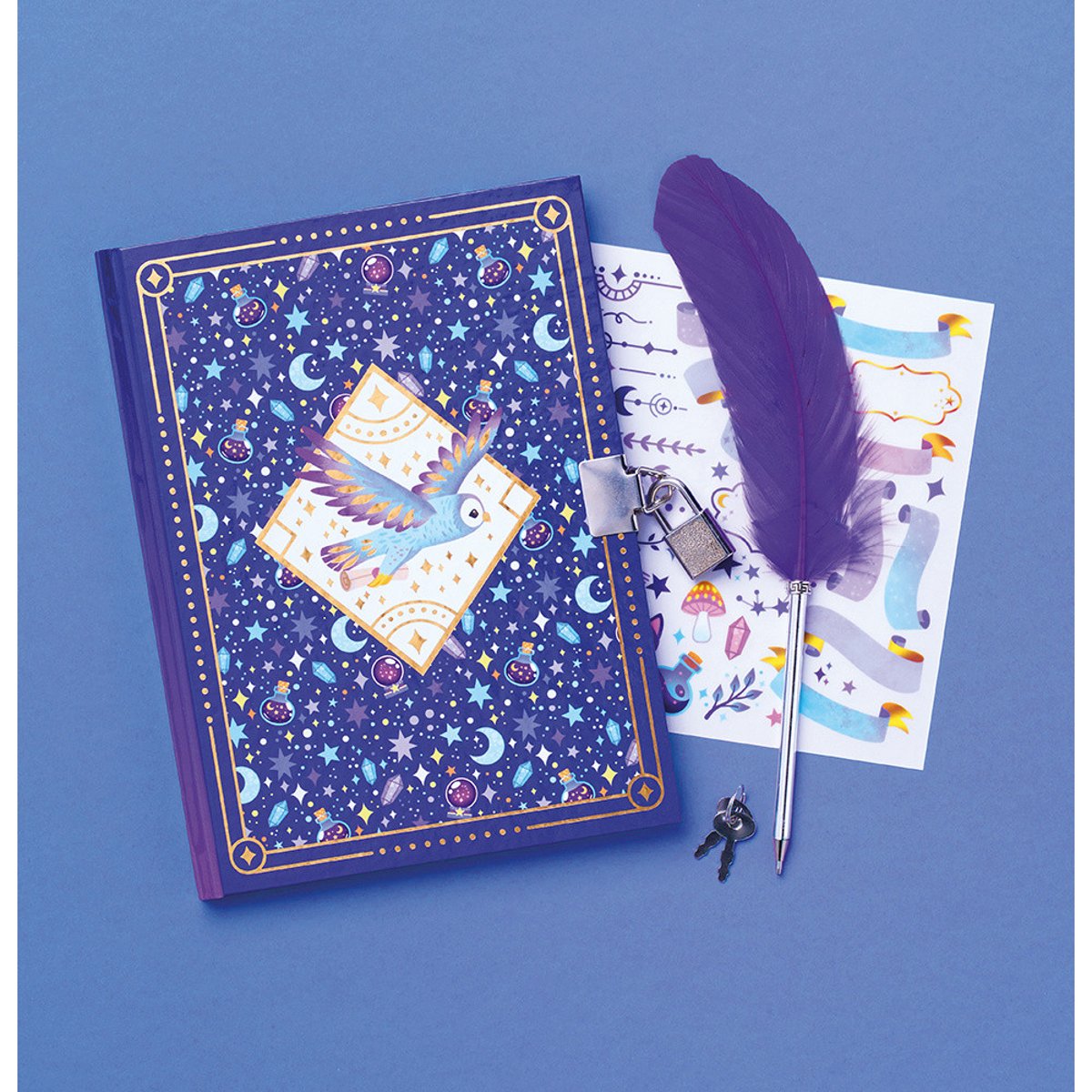 Grimoire Secret Magic School couleur unique, JANOD