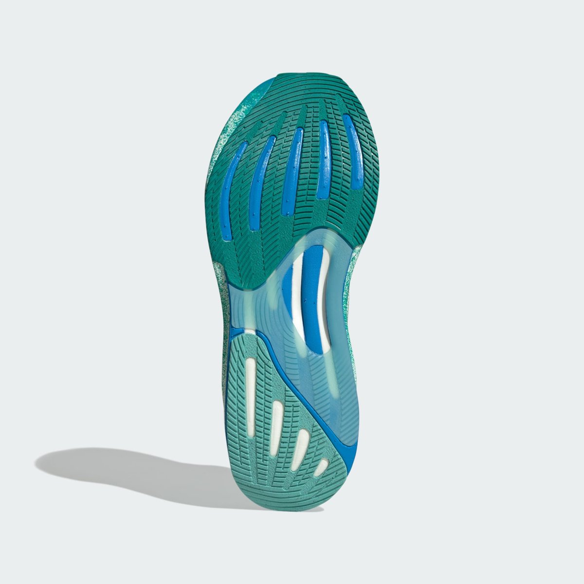 Chaussure De Running Supernova Rise 2 chalk white / silver metallic / glory green, adidas Performance